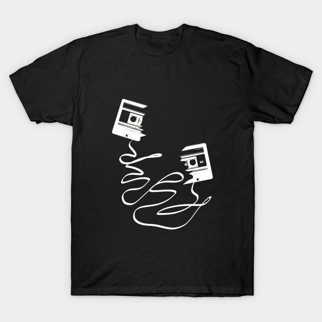 Broken Cassette T-Shirt by SansSoleil